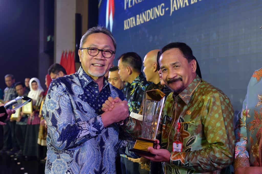 Kabupaten Tala  Raih Kembali  Penghargaan Daerah Tertib Ukur