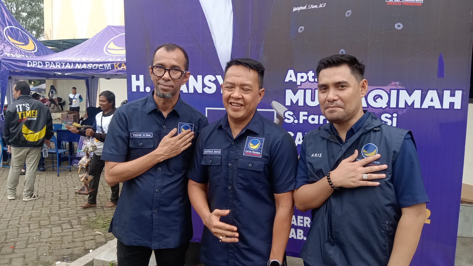 H Imus Target Caleg di Banjarmasin